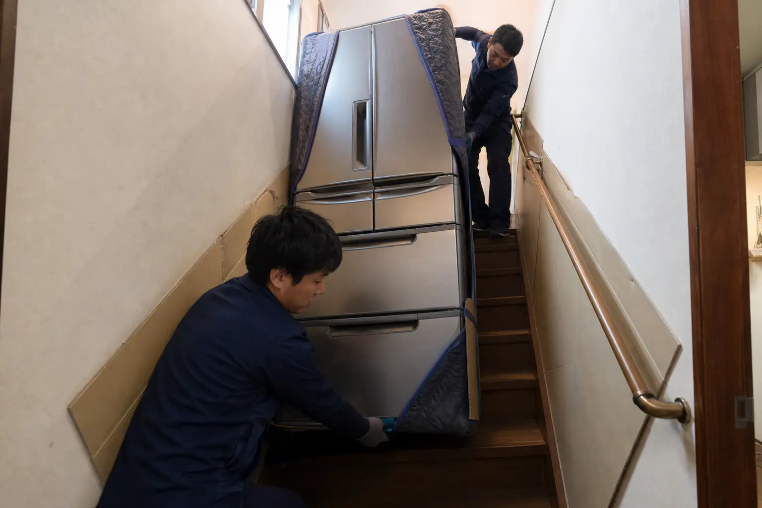据え付けられたままでも